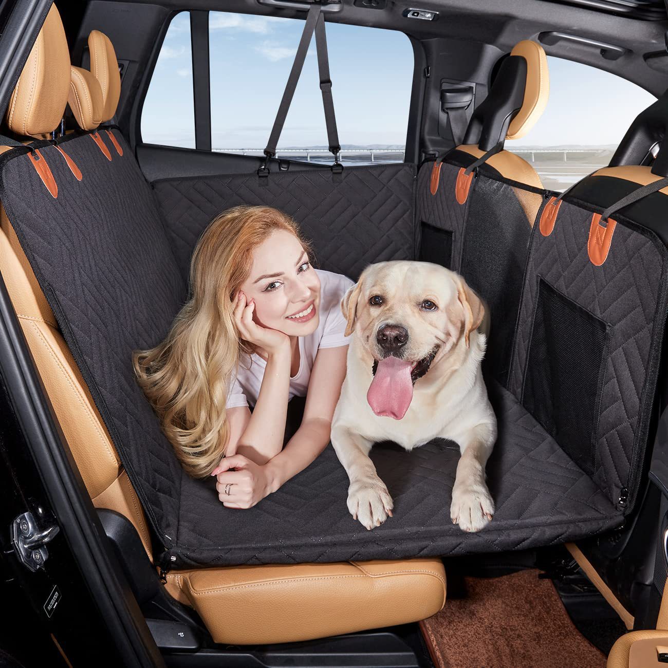 Durable Pet Car Seat Protector and Extender - Luxivelle