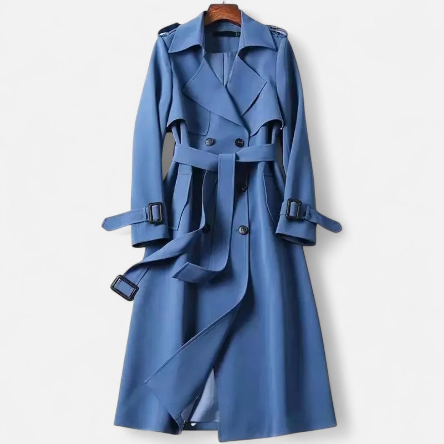 Ladies Long Waterproof Trench Coat