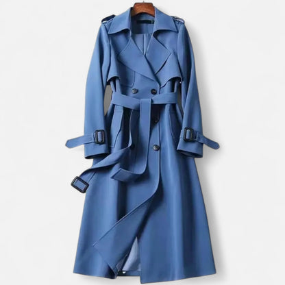 Ladies Long Waterproof Trench Coat