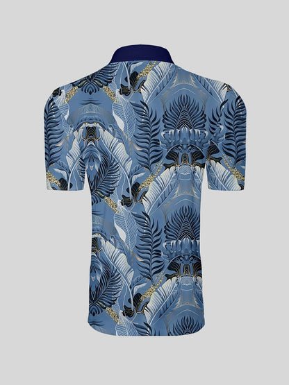 Relaxed Fit Summer Polo Shirt UPF 50+ Protection