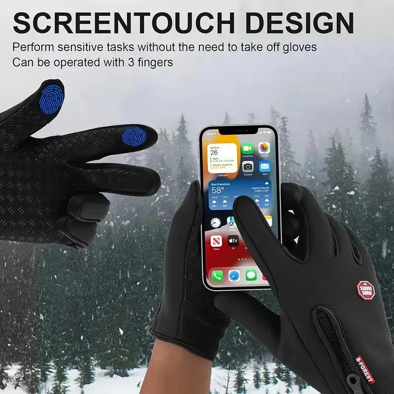 Warm Thermal Insulated Gloves for Men and Women