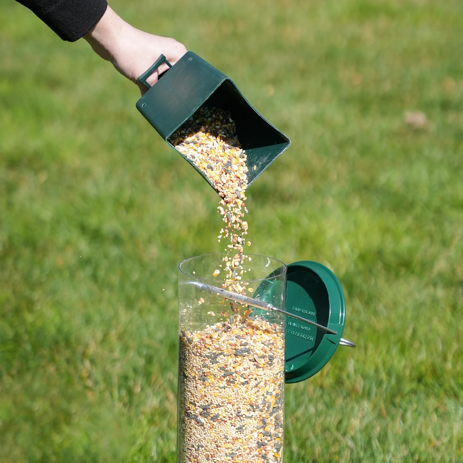 Rugged Squirrel Resistant Bird Feeder Metal - Luxivelle