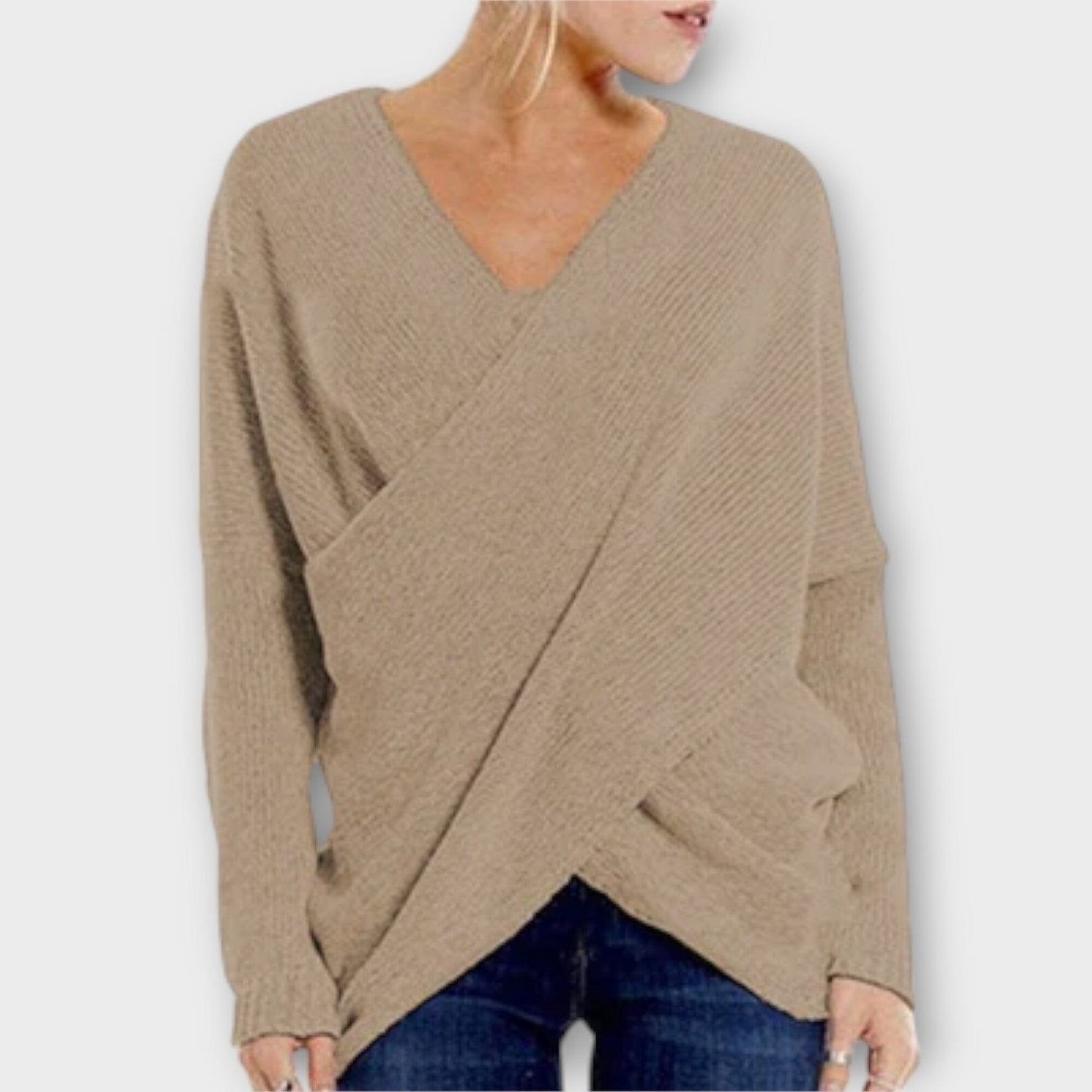 Comfortable Open Front Knit Sweater