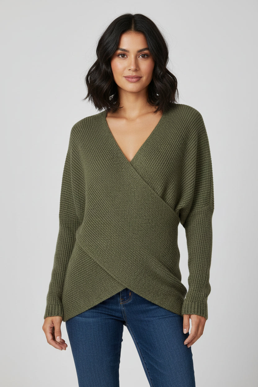 Comfortable Open Front Knit Sweater - Luxivelle