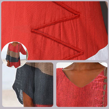Elegant V-Neck Long Sleeve Shirt