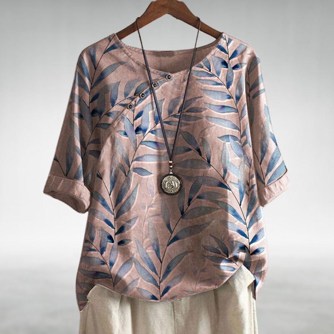 Fashionable Women's Blouse with Cute Details