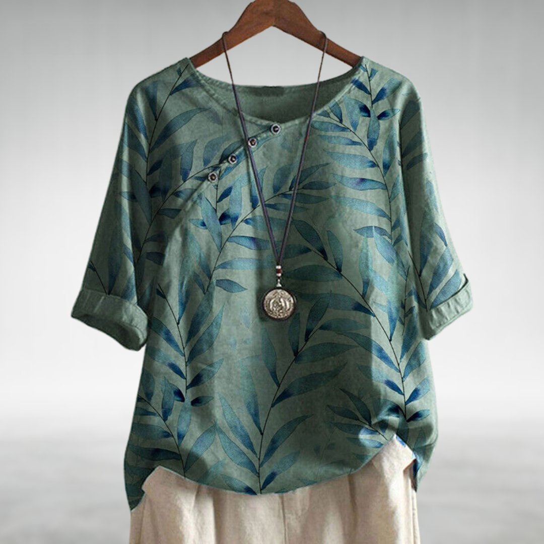 Fashionable Women's Blouse with Cute Details