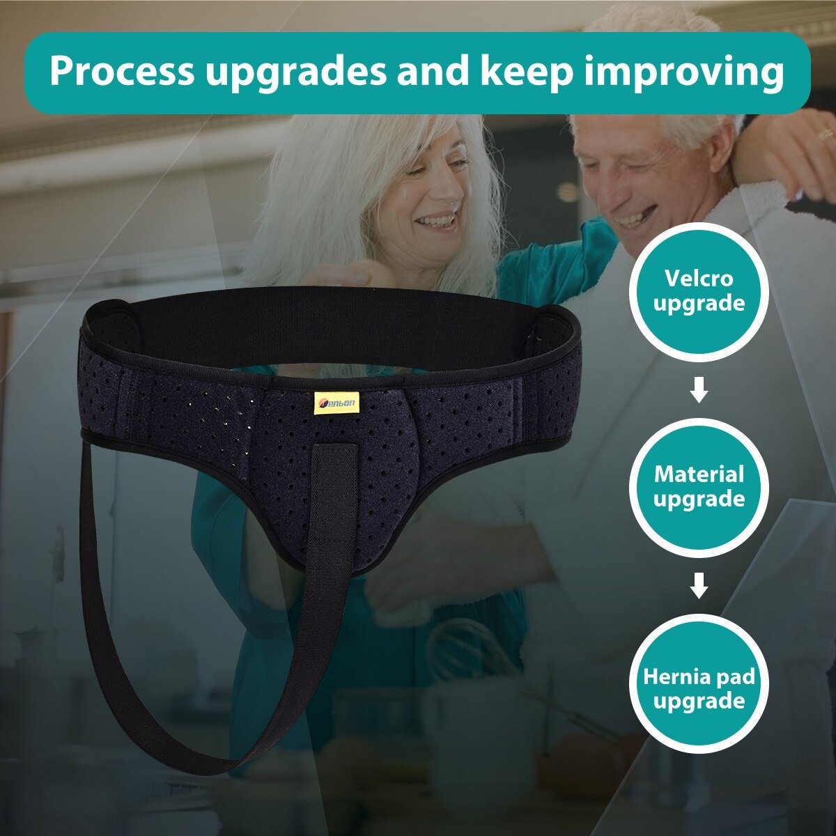 Comfortable Hernia Belt - Best Support for Active Men