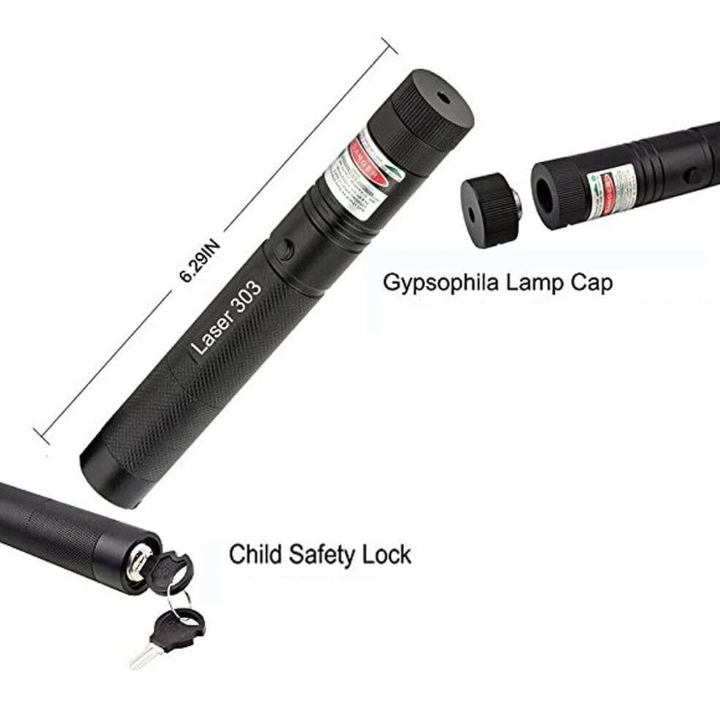 Bright Compact Laser Pointer for Office and Outdoor Use - Luxivelle