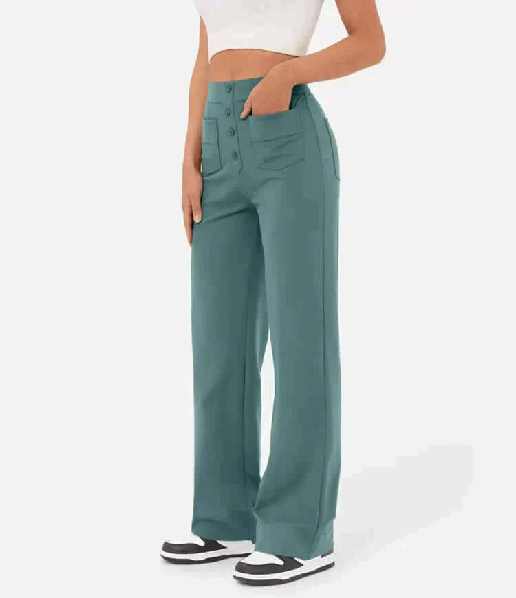 Soft High Waist Stretchy Women's Pants