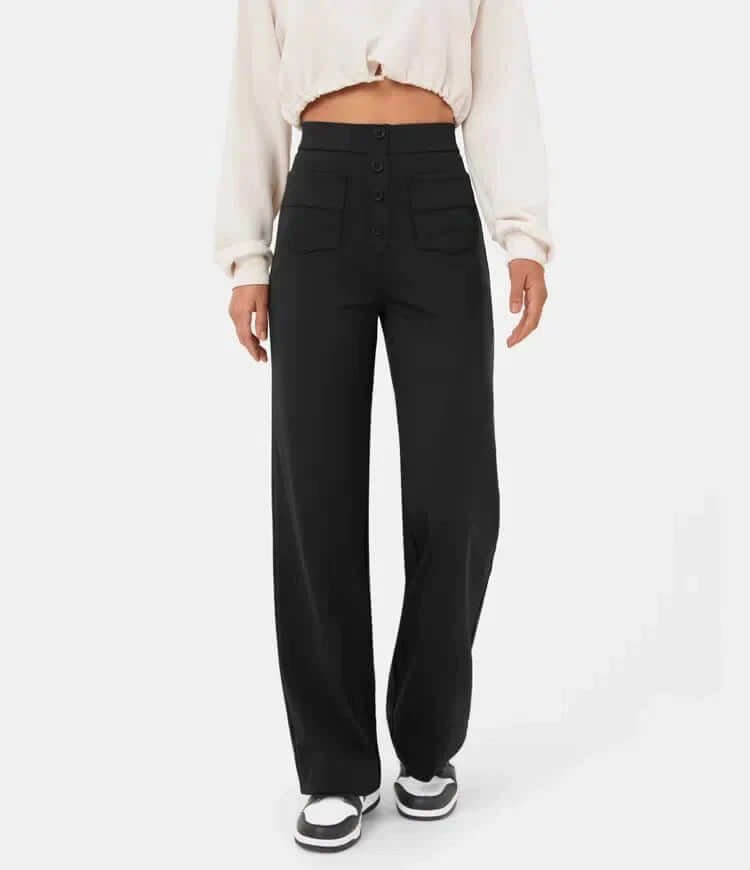 Soft High Waist Stretchy Women's Pants