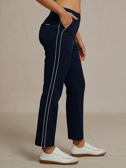Athletic Fit 28 Inch Stretchy Slim Ankle Pants