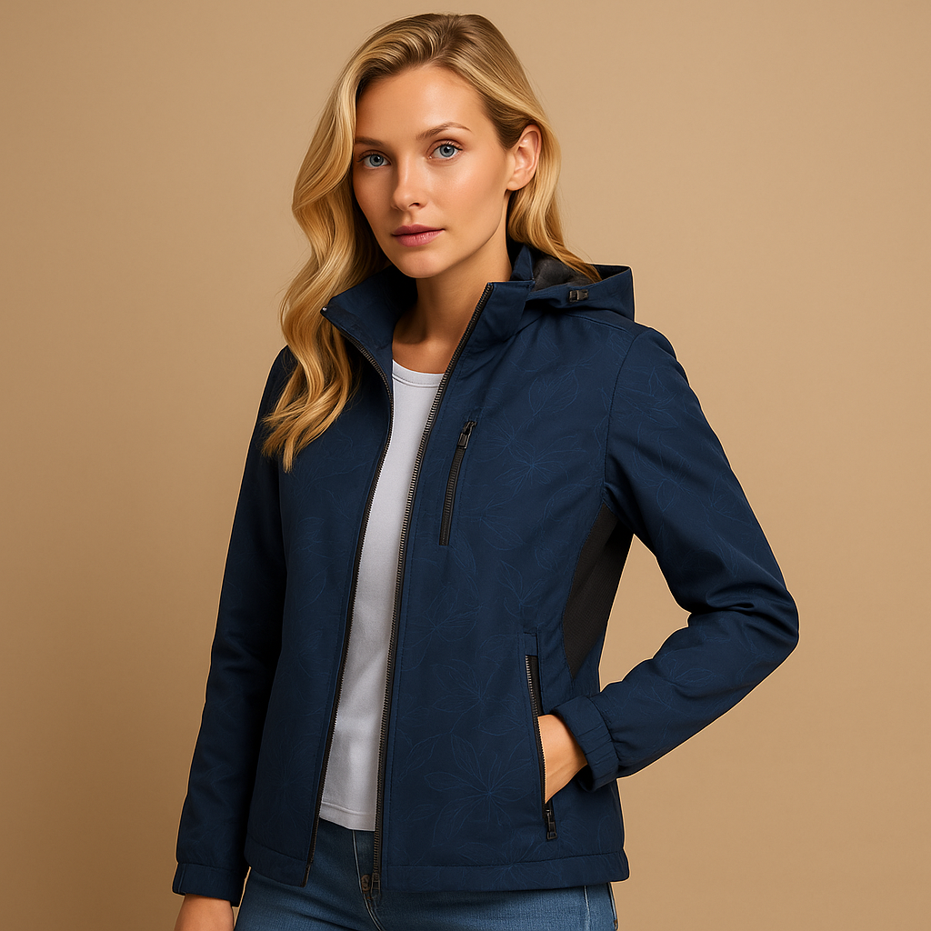Waterproof Women's Hooded Windbreaker Coat - Luxivelle