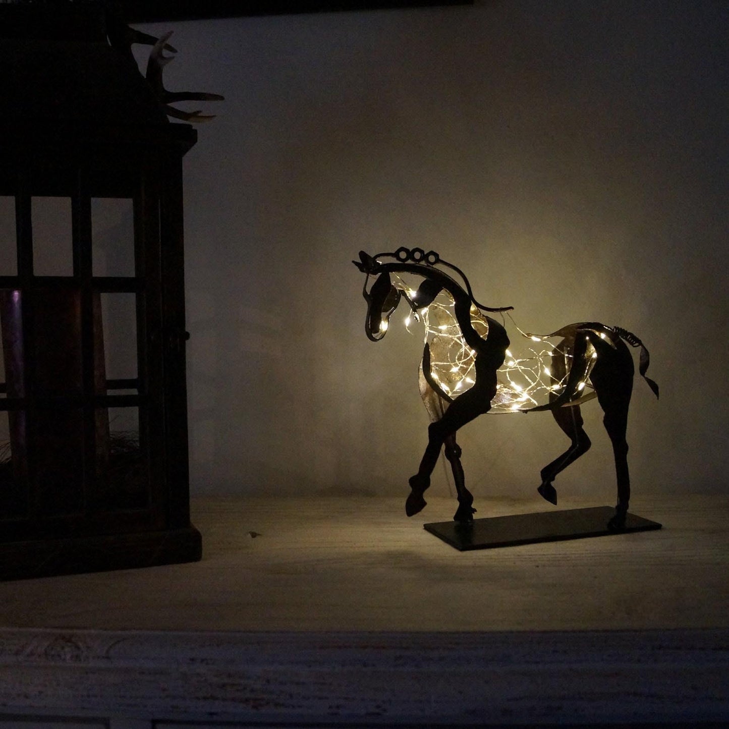 Unique Handcrafted Horse Metal Decor