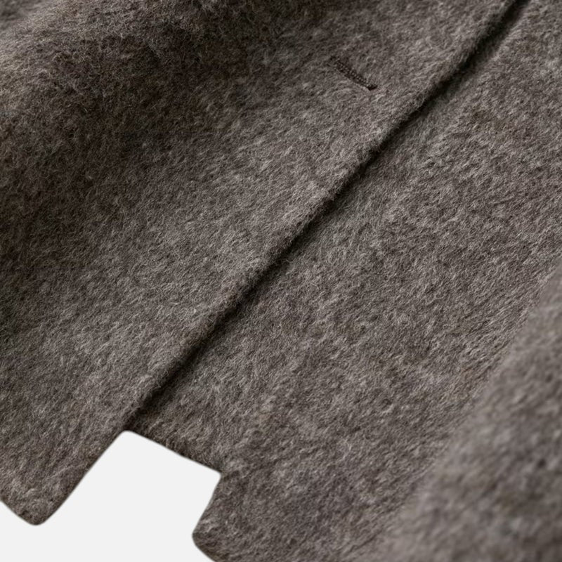 Classic Ladies Waterproof Grey Overcoat