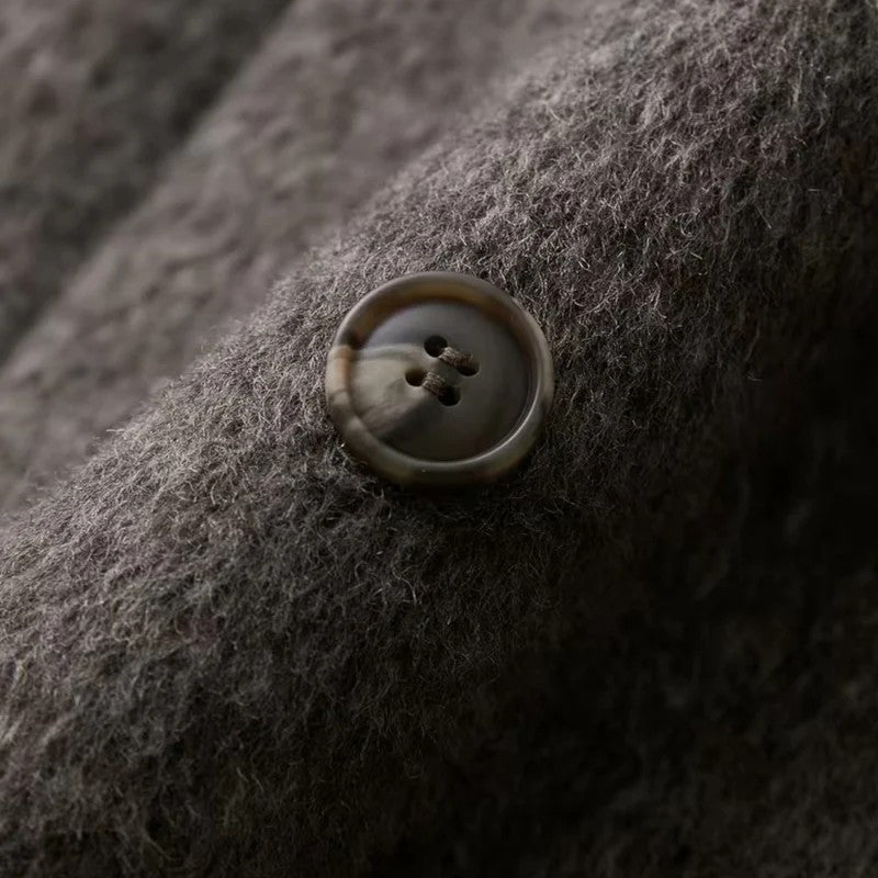 Classic Ladies Waterproof Grey Overcoat