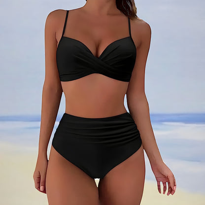 Esmae High Waisted Bikini Set – Comfortable Fit, Flattering Silhouette for Women-2