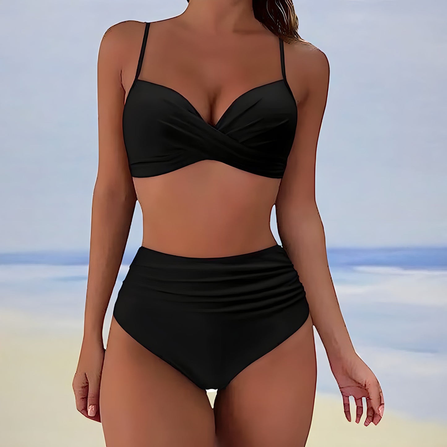 Variant image for Esmae High Waisted Bikini Set – Comfortable Fit, Flattering Silhouette for Women-6