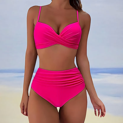 Variant image for Esmae High Waisted Bikini Set – Comfortable Fit, Flattering Silhouette for Women-26