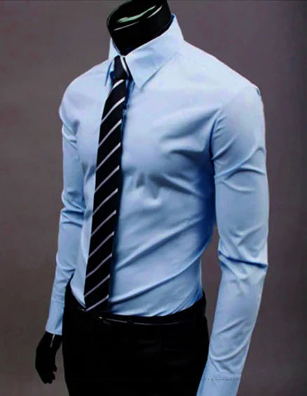 Men's Lightweight Casual Down Dress Shirt