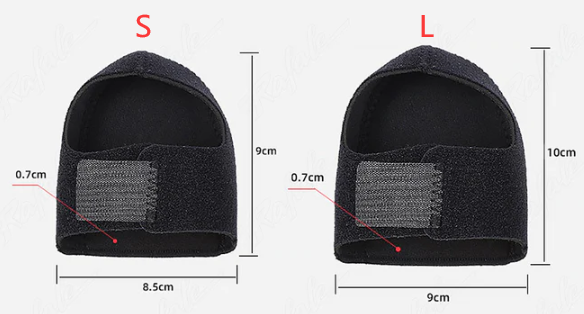 Soft Heel Grips with Airy Pads