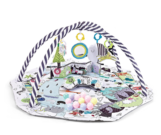 Ultimate Baby Play Gym with 8 Fun Toys