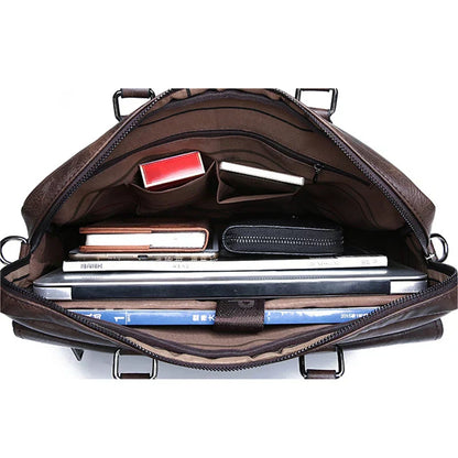 Premium Real Leather Cross Body Bag for Men