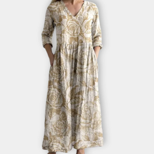 Beautiful Loose Fit Boho Summer Dress - Luxivelle
