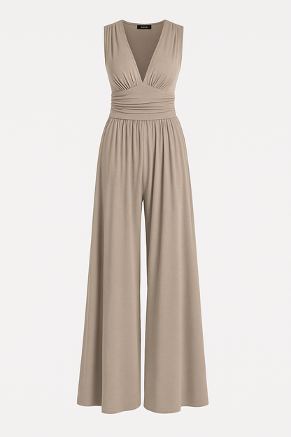 Elastic Soft Loose Fit Jumpsuit