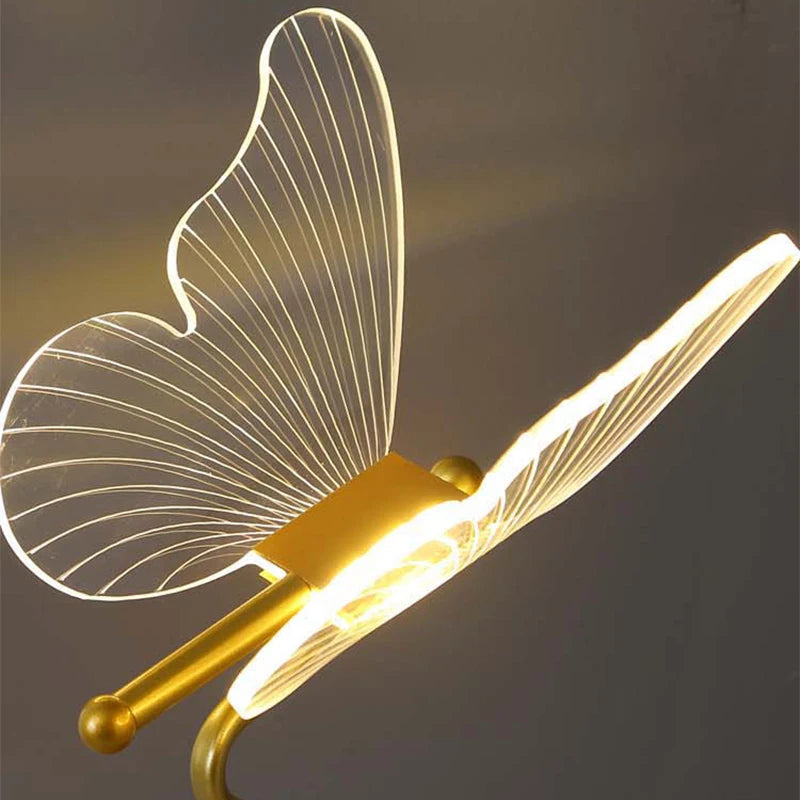 Stylish Butterfly Desk Lamp – Bright LED Home Office Light
