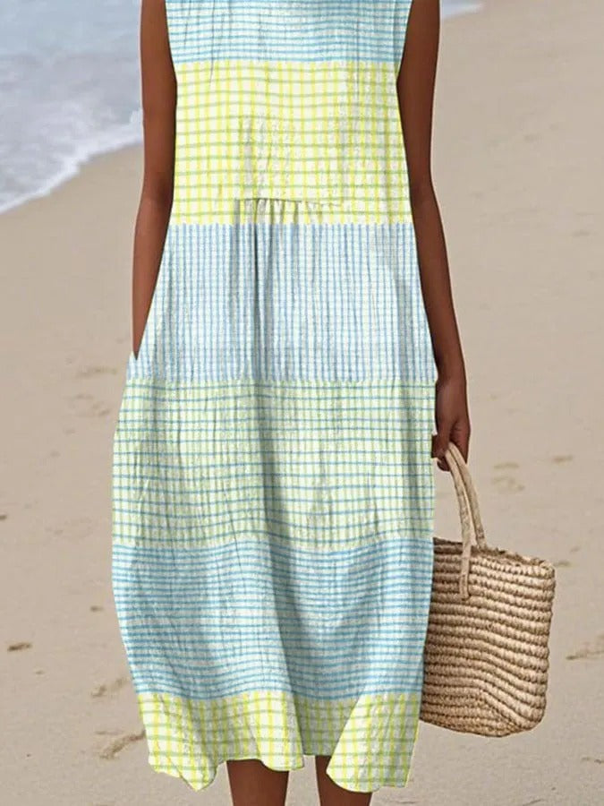 Elegant Vintage Women's Dress - Luxivelle