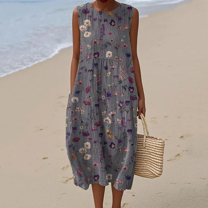 Simple Classic Daily Wear Dress - Luxivelle