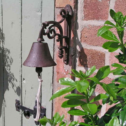 Rustic Metal Doorbell - Traditional Entry Door Bell