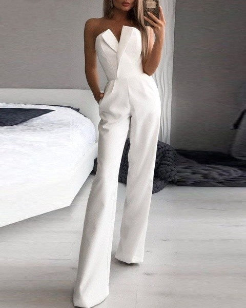 Trendy Tank Style Women's Jumpsuit