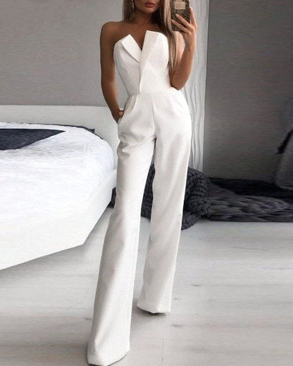 Trendy Tank Style Women's Jumpsuit