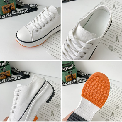 Comfortable Low-Top Casual Canvas Sneakers