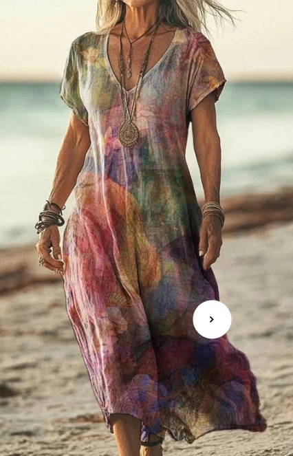 Pretty Flower Knee Length Dress