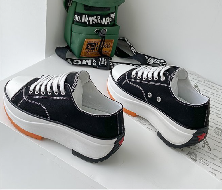 Comfortable Low-Top Casual Canvas Sneakers