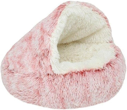 Plush Dog Bed for Calm Sleep