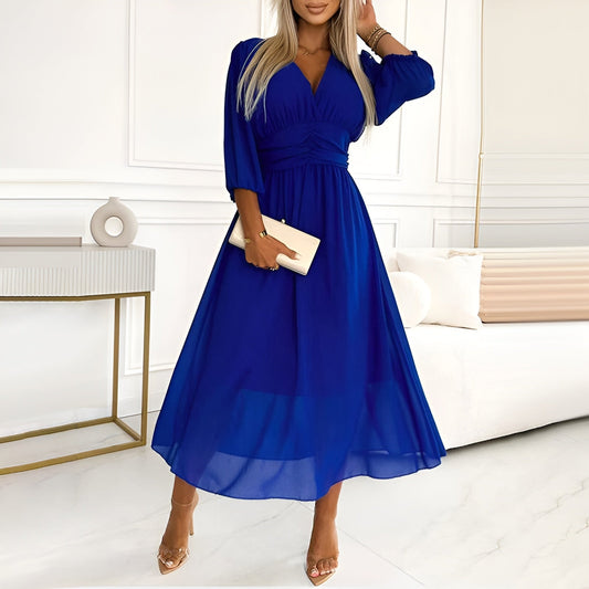 Chic Women's Wrap Around Dress - Luxivelle