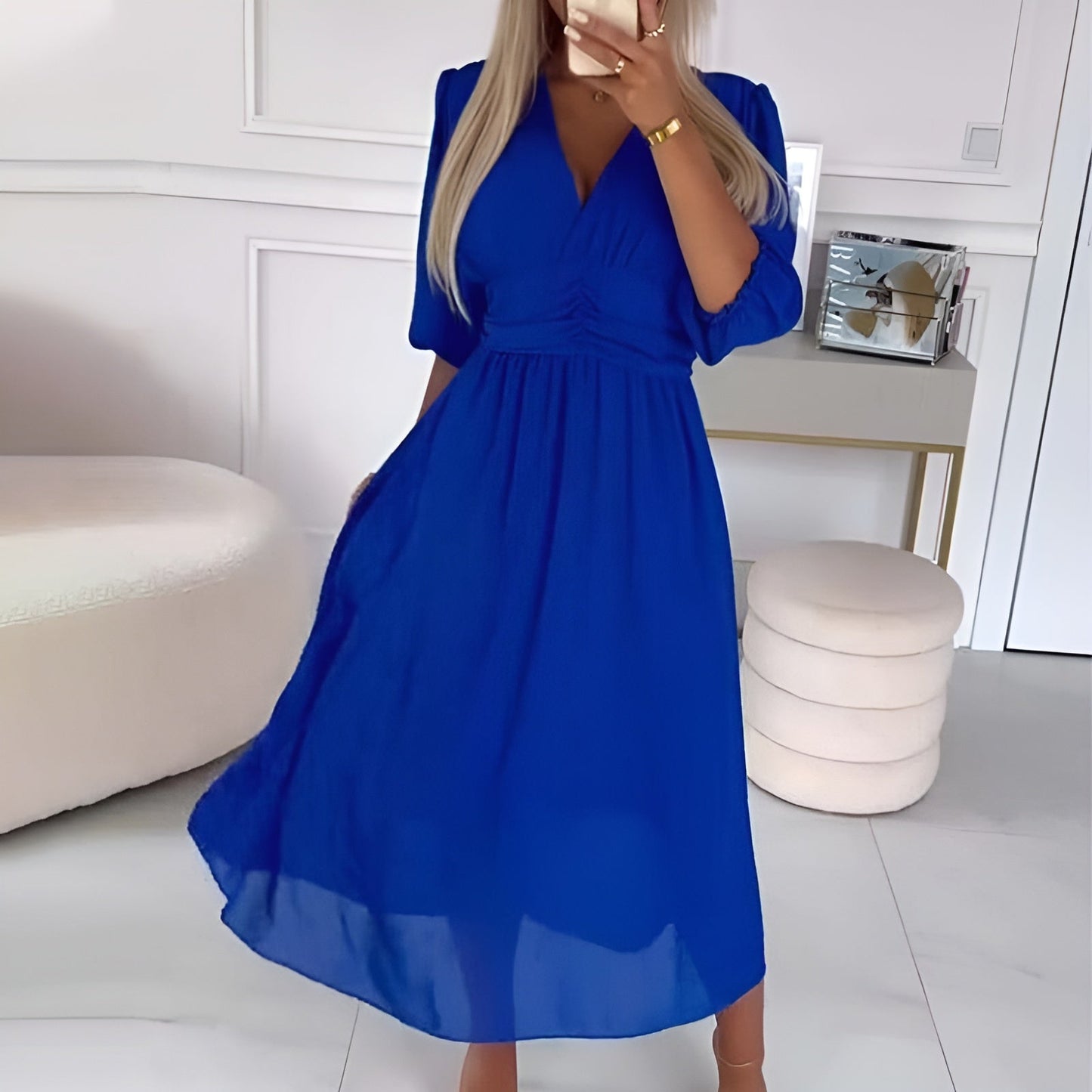 Chic Women's Wrap Around Dress