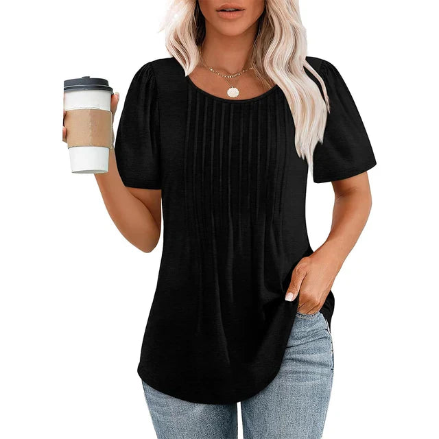 Variant image for T-shirt - Women's Summer Elegance Style-1