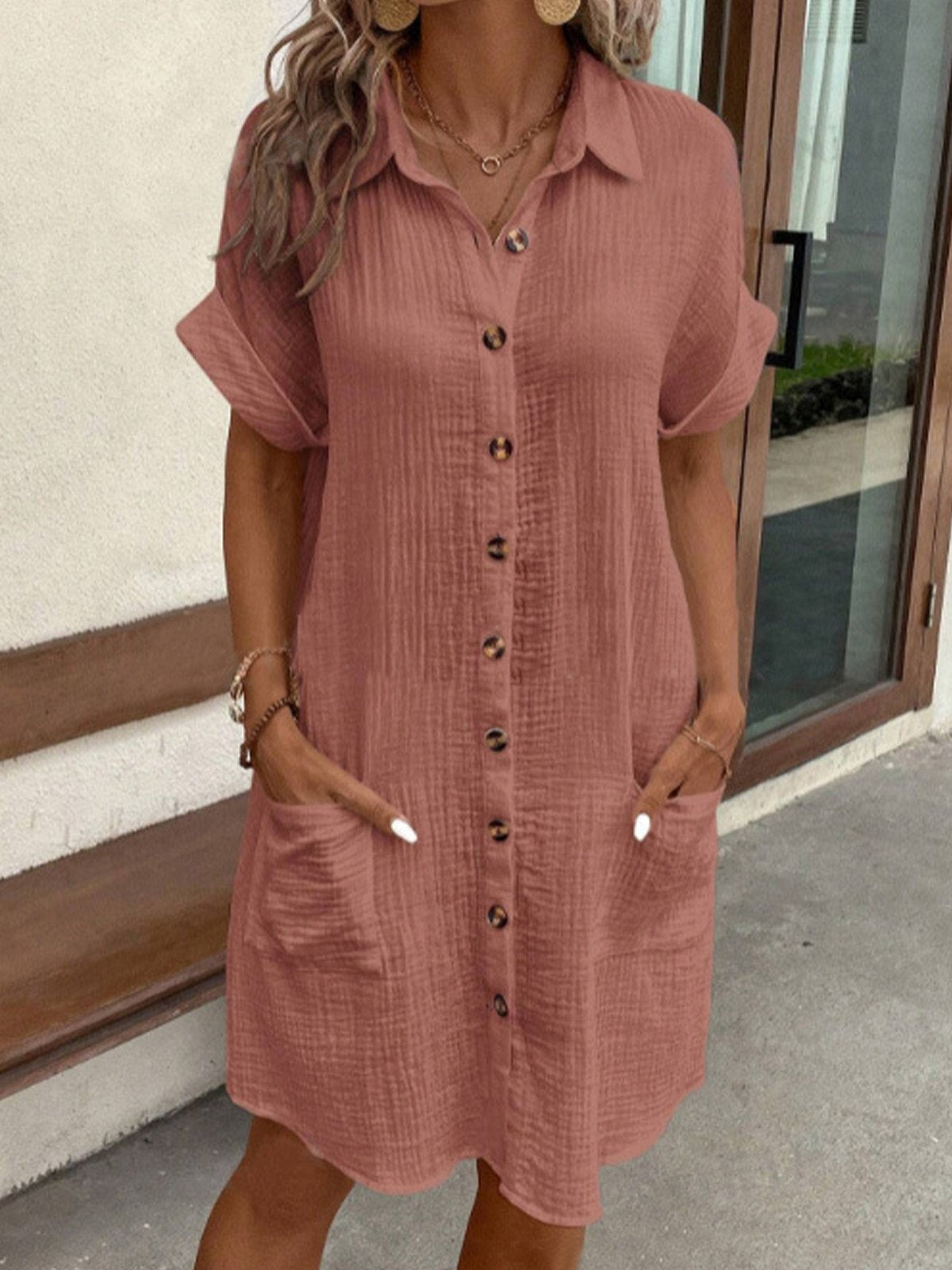 Variant image for Summer Dress - Comfortable Casual Style-31