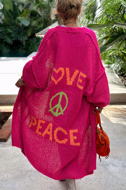 Coralie | Peace Stylish Cardigan