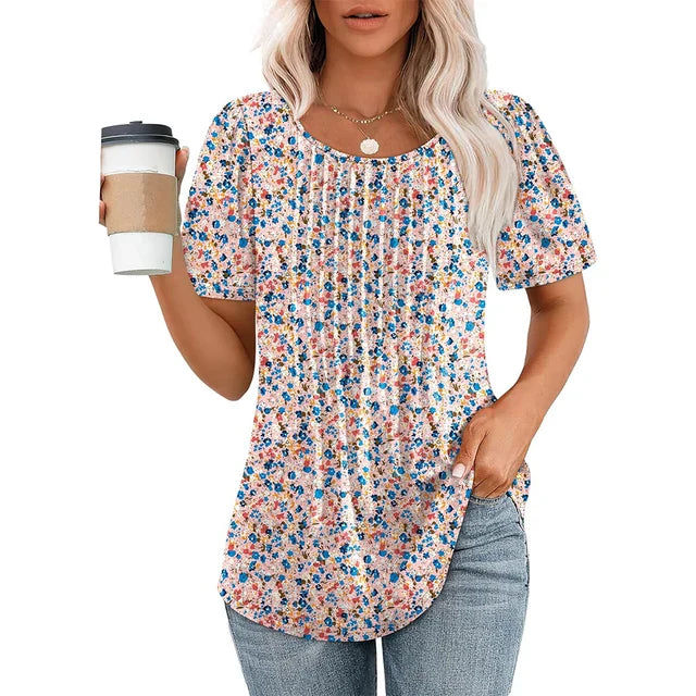 Variant image for T-shirt - Women's Summer Elegance Style-31