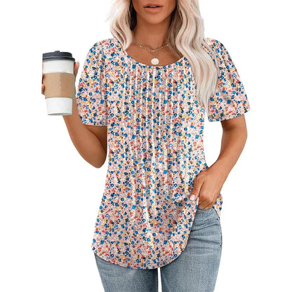 Variant image for T-shirt - Women's Summer Elegance Style-31