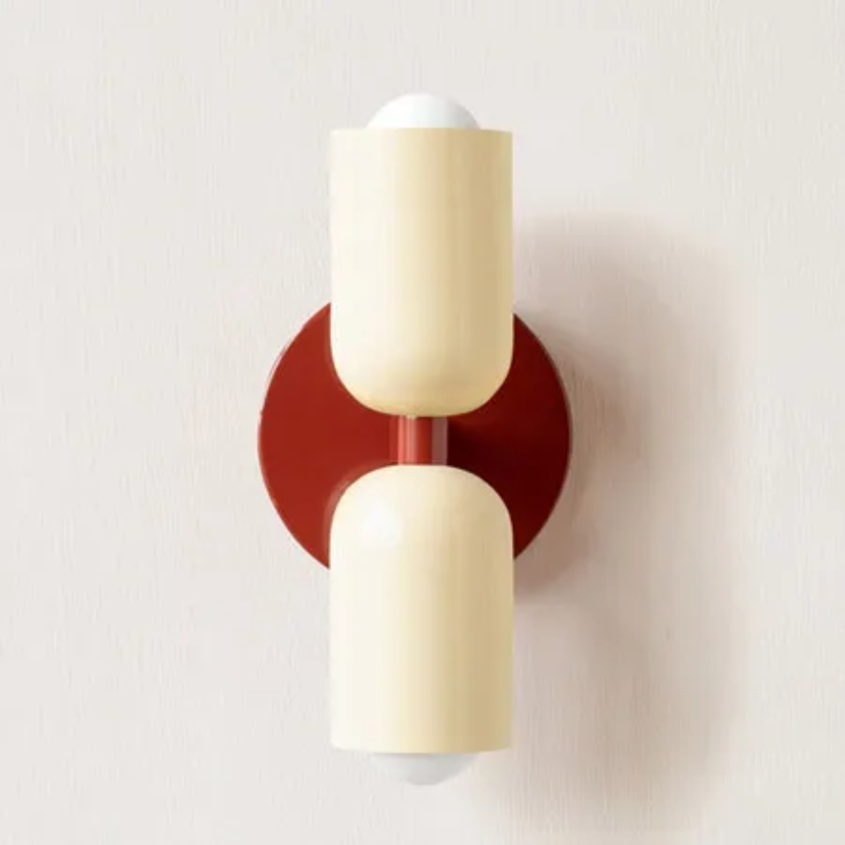 Simple White LED Wall Light