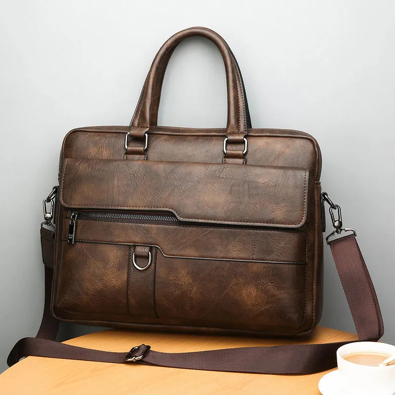 Premium Real Leather Cross Body Bag for Men