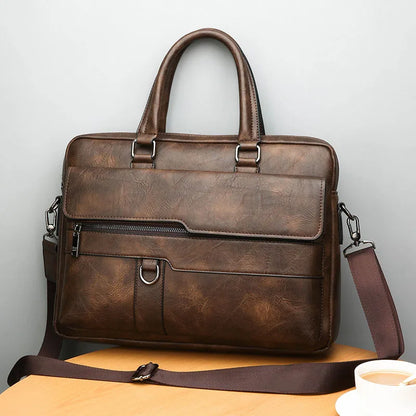 Premium Real Leather Cross Body Bag for Men