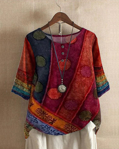 Women's Top - Unique Boho Crop Tank Top-1